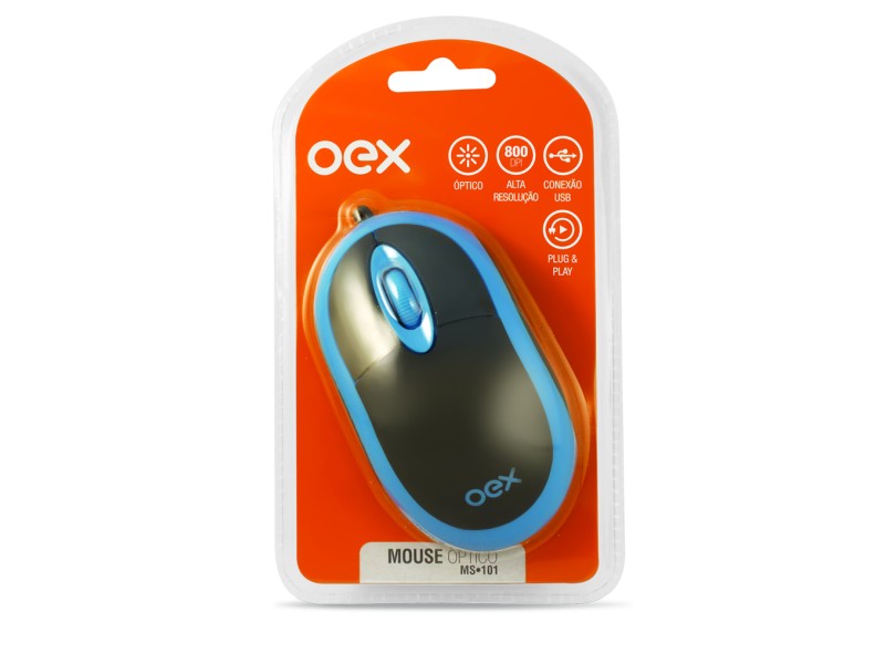 Mouse Óptico USB MS-101 - OEX