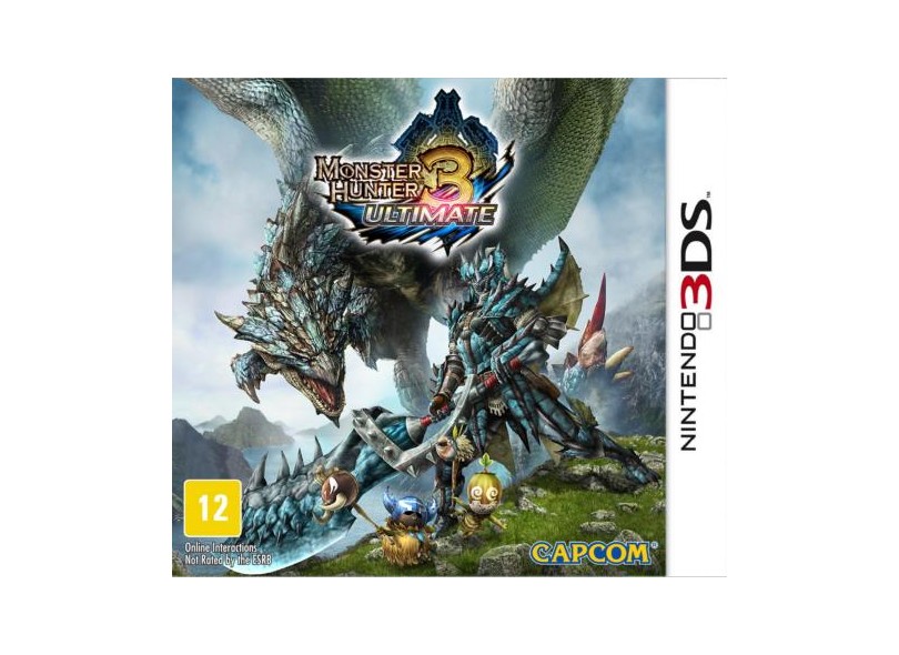 Jogo Monster Hunter 3: Ultimate Capcom Nintendo 3DS