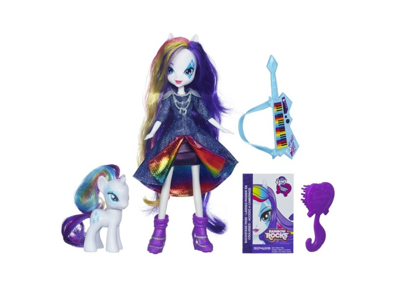 Boneca My Little Pony Equestria Girls Rarity A6776 Hasbro