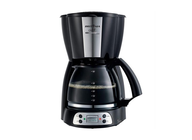 Cafeteira Elétrica Britânia CP38 Digital Inox