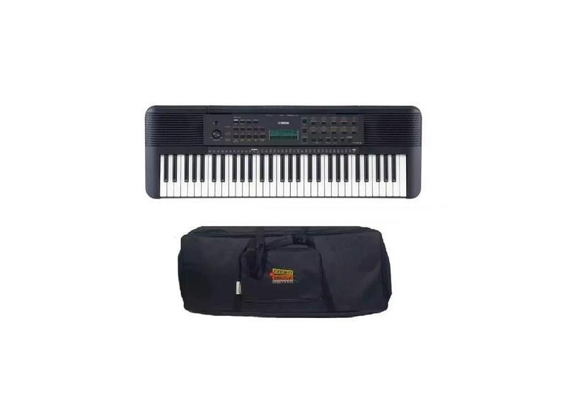 Teclado Yamaha Psre273 Portátil E-273 61 Teclas Com Capa Kit