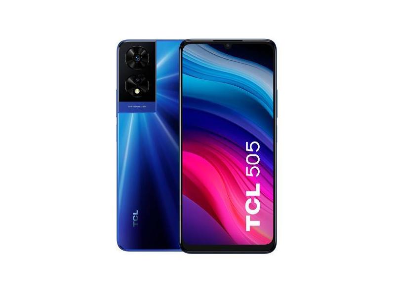Smartphone TCL 505 T509K2 256GB 6.75" Câmera 50MP Bateria de longa dur