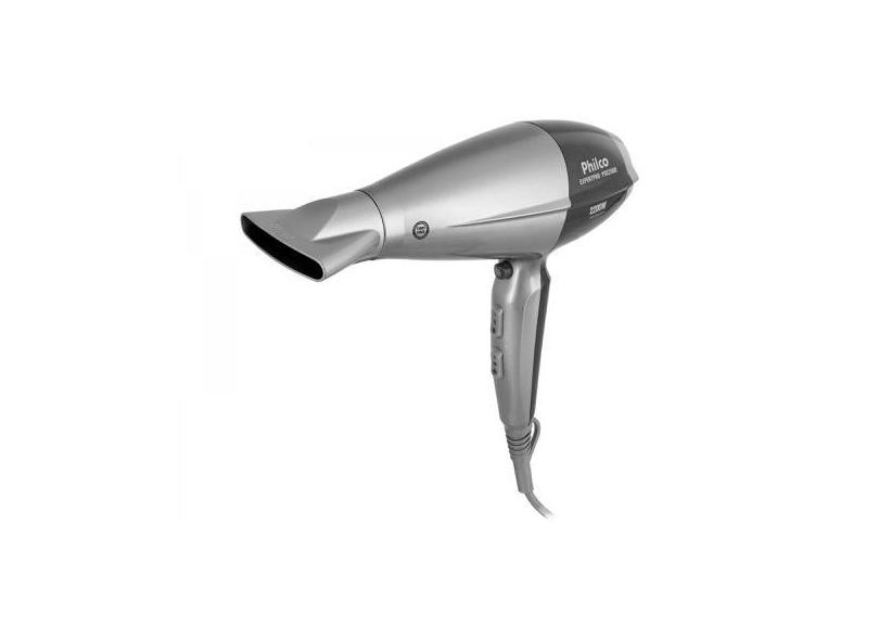 Secador De Cabelo Philco Expertpro Psc 2500 - Cinza Tourmaline Íon 220