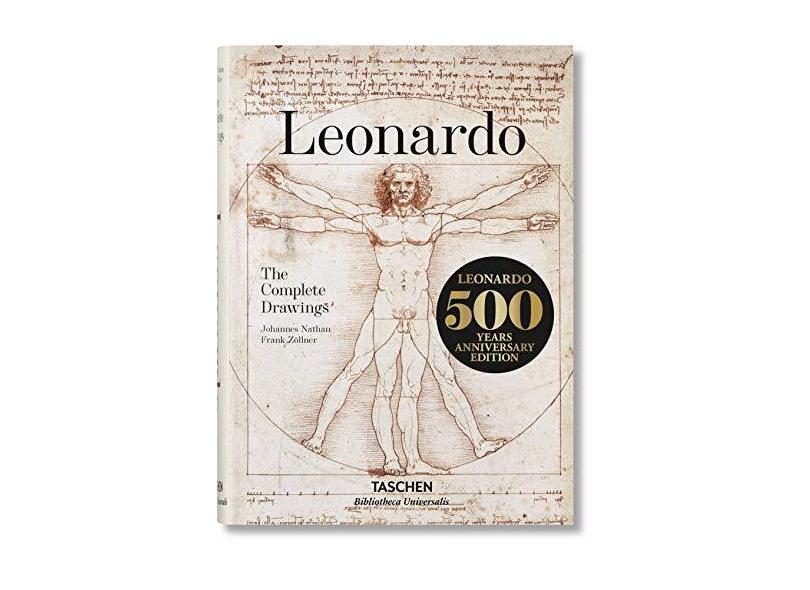 Leonardo Da Vinci: The Graphic Work - Johannes Nathan - 9783836554411