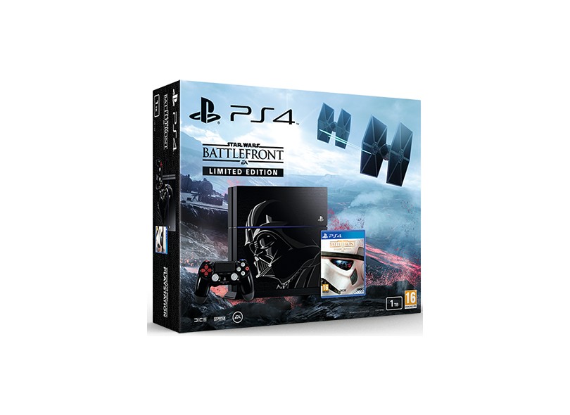 Console Playstation 4 1 TB Sony Edição Limitada Star Wars Battlefront