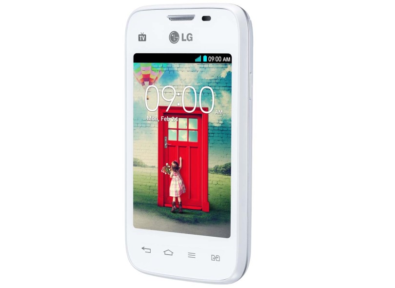 Smartphone LG D157 2 Chips 4 GB Android 4.4 (Kit Kat) Wi-Fi 3G