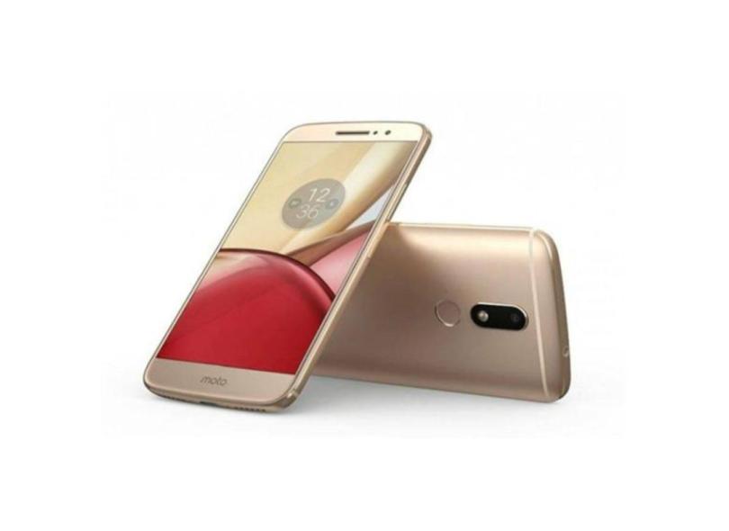 Smartphone Motorola Moto M XT1663 Importado 32GB MediaTek Helio P15 16,0 MP 2 Chips Android 6.0 (Marshmallow) 3G 4G Wi-Fi