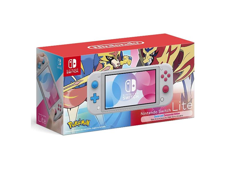 Console Portátil Switch Lite 32 GB Nintendo Zacian and Zamazenta Pokemon Edition