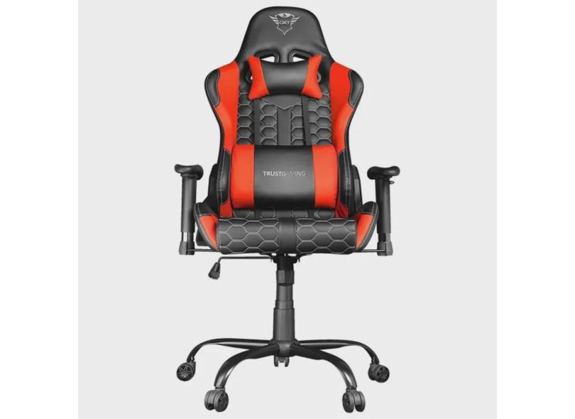 Cadeira Gamer Trust Gxt708R Resto V2 24217 Ajustável Vermelho Preto