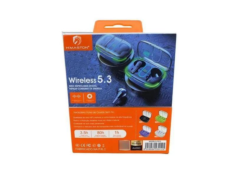 Fone De Ouvido In Ear P Prática De Esportes Reuniões E Aulas F912 - Ka