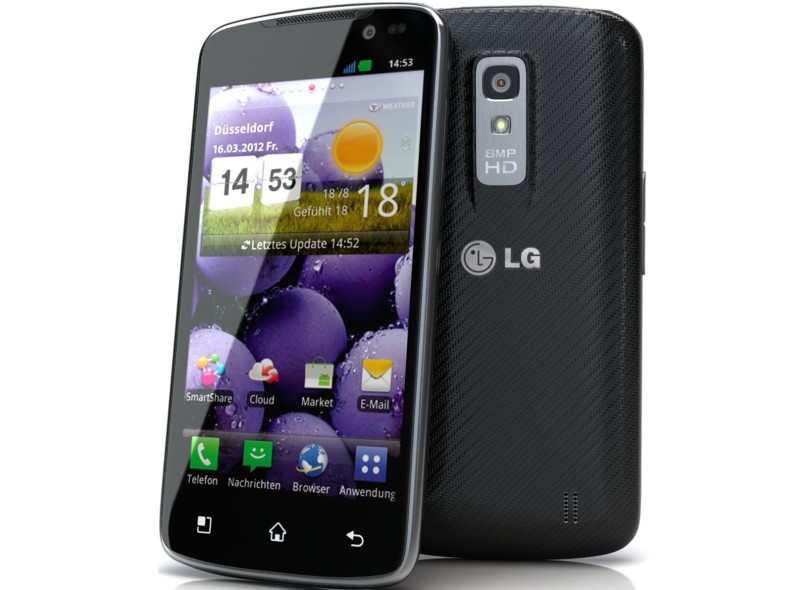 Smartphone LG Optimus True HD LTE P936 8,0 MP 4GB Android 2.3 (Gingerbread) Wi-Fi 3G 4G