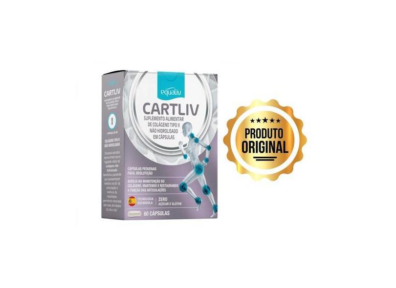 Suplemento De Colágeno Tipo Ii Equaliv Cartliv 60 Cápsulas