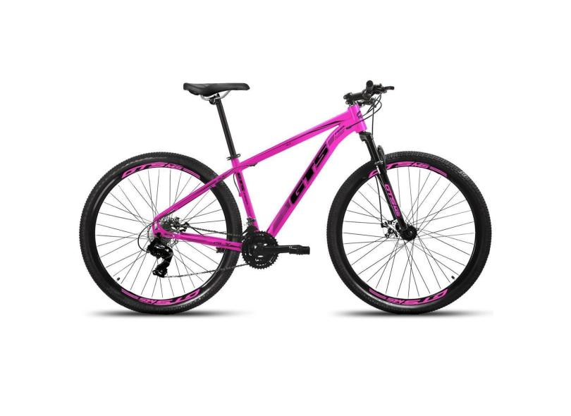 Bicicleta Aro 29 GTS Feel GLX 24 Marchas Freios A Disco-Unissex