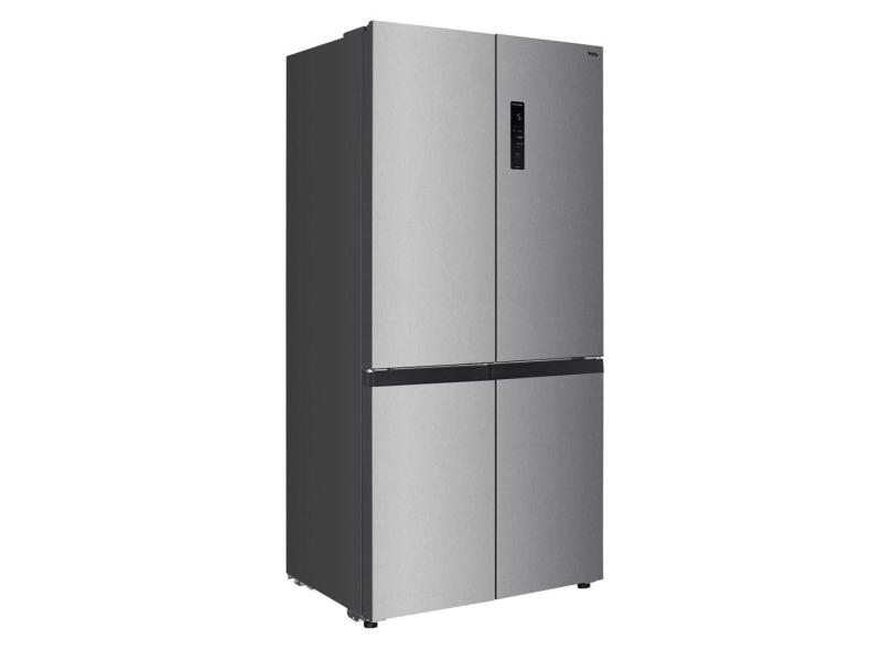 Geladeira TCL C516CDN Frost Free French Door Inverse 516 Litros Aço Escovado Inox
