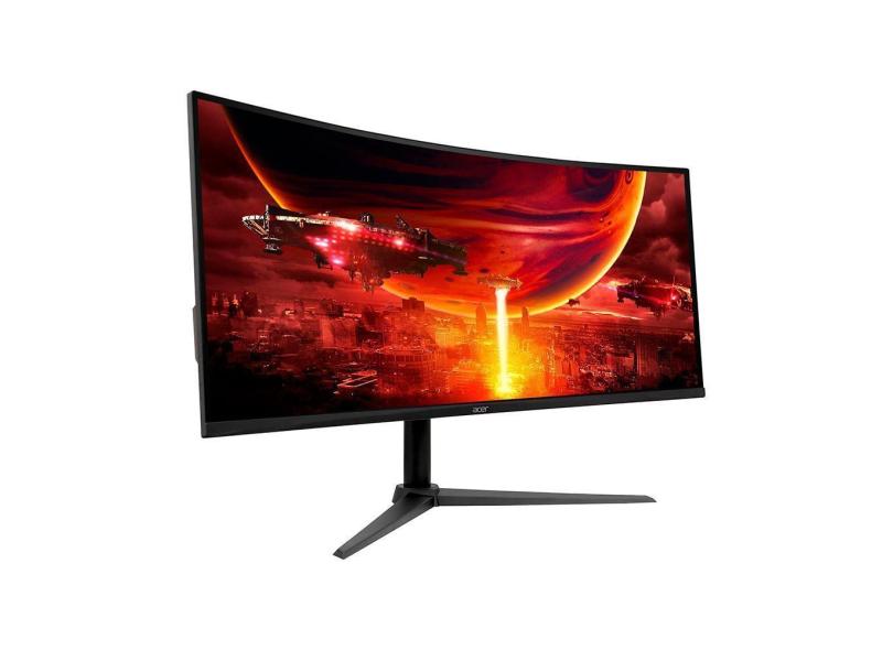 Monitor Acer Nitro 34 Ultrawide Qhd Curvo Ed340Cu 100Hz 1Ms