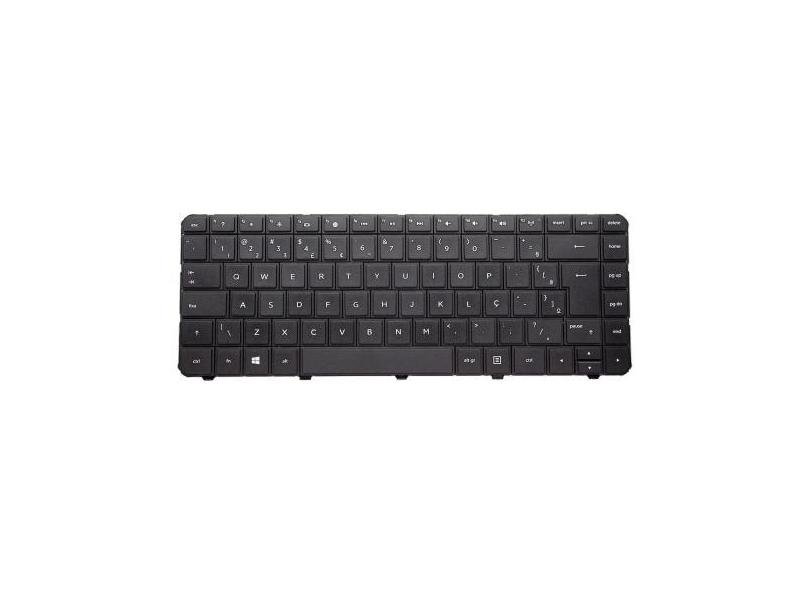 Teclado Para Notebook Bringit Compatível Com Hp Pavilion G4-1150Br  Pr