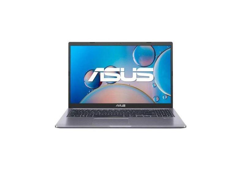 Notebook asus dual core 4gb 128gb ssd w11 15.6" x515ma cinza