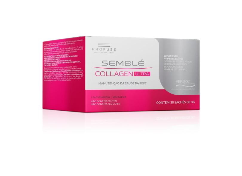 Colágeno Profuse Semblé Collagen Ultra 30 Sachês de 3g cada 30 Sachês de 3g cada