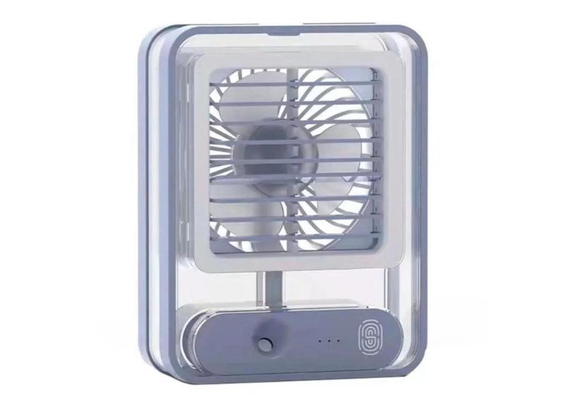 Ventilador Umidificador Ar Agua Touch De Mesa 3 Velocidades