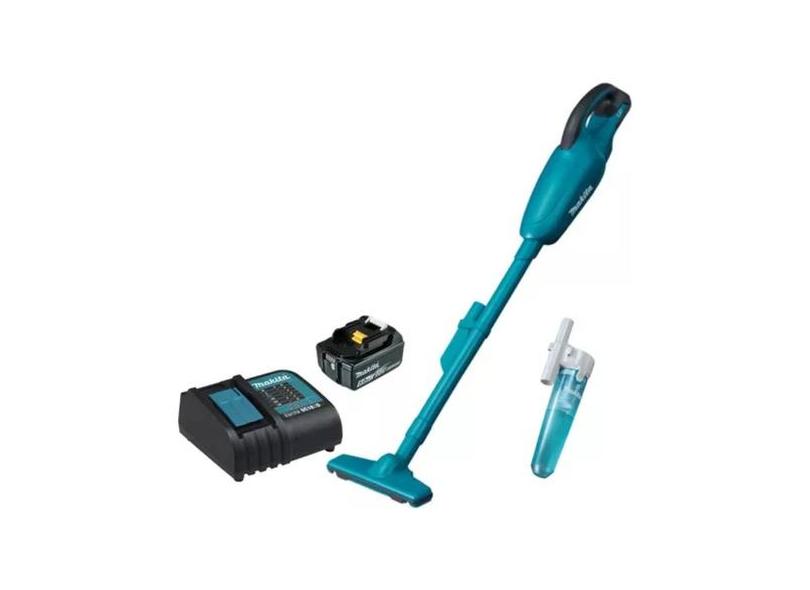 Aspirador De Pó Vertical Makita Dcl180 Bateria 5ah Ciclone DCL180Z