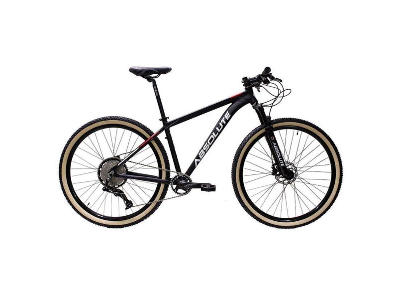 Bicicleta Aro 29  Absolute Nero IV 12 Marchas Susp Trava-Unissex