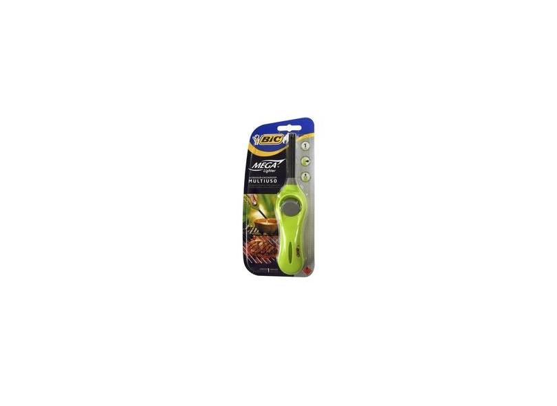 Bic Mega Lighter Accendigas Multiuso Elettronico – 10 Pezzi, Colore Azzurro - 3