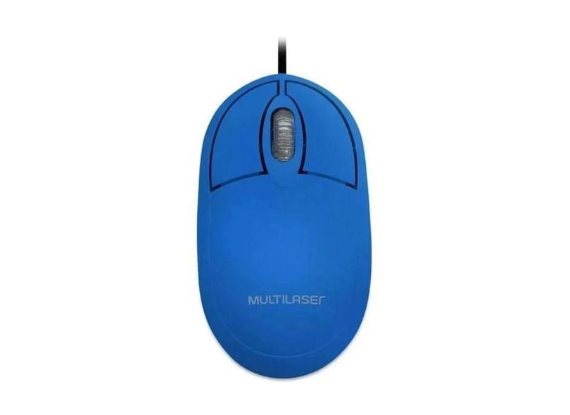 Mouse Com Fio Classic Box Óptico Full Usb - Multilaser