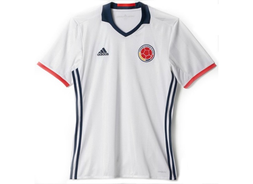 Camisa Torcedor Colômbia I 2016/17 sem Número Adidas