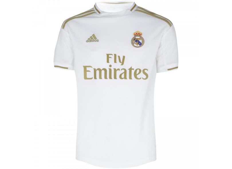 Camisa Torcedor Infantil Real Madrid I 2019/20 Adidas