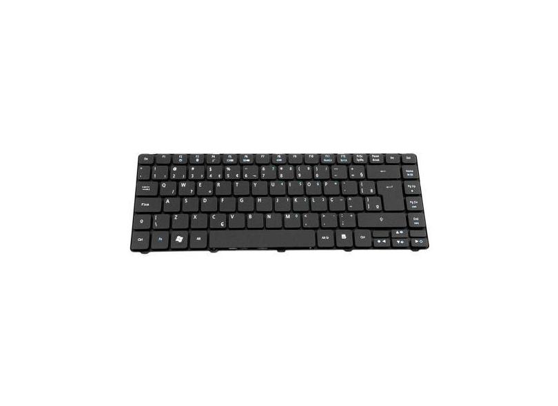 Teclado para Notebook bringIT compatível com Acer Aspire 4535 4540 454