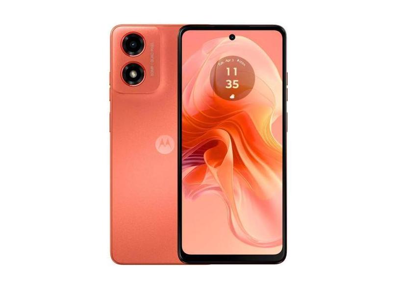 Smartphone G04s 128GB + 8GB ram câmera Vision AI 50MPx tela 90Hz HD+ P