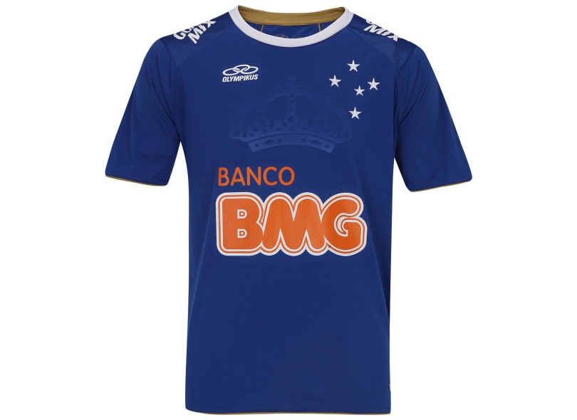 Camisa Jogo Cruzeiro I 2014 com Número Olympikus