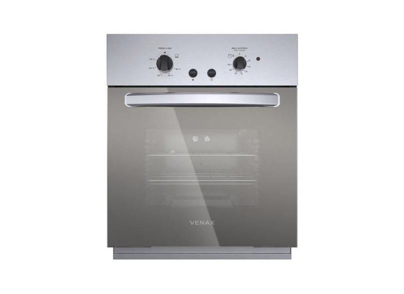 Forno De Embutir Venax Cristallo Giii 50l A Gas Inox 220v Cristallo GIII