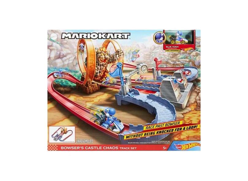 Hot wheels Mario Kart newest Bowser Castle Track set