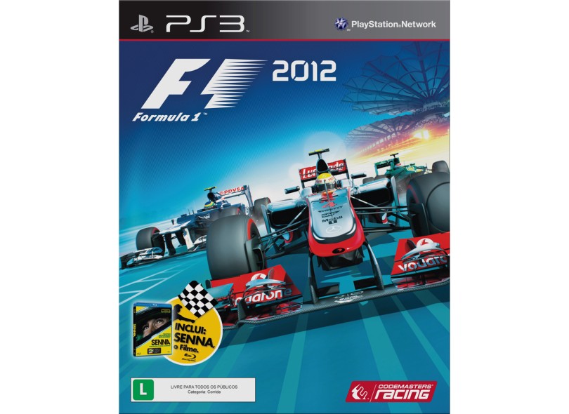Jogo Formula 1 2012 Codemasters PlayStation 3