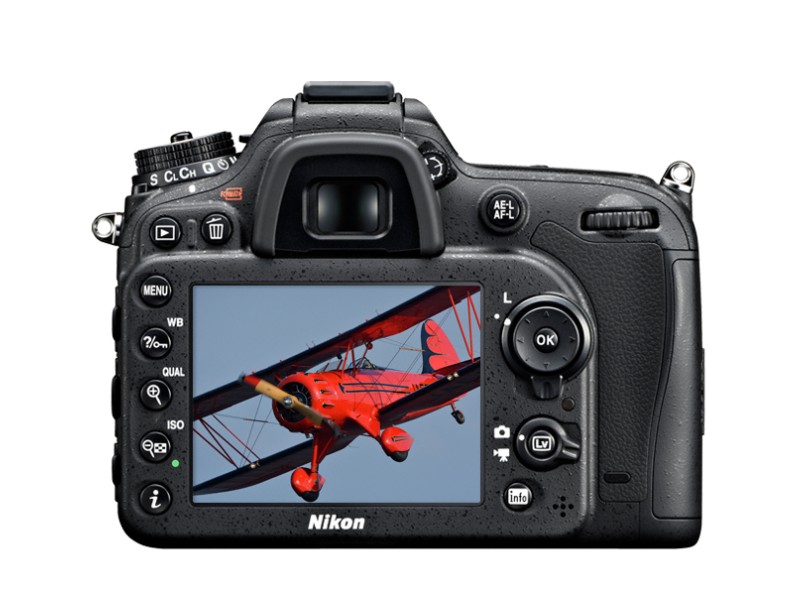 Câmera Digital DSLR (Profissional) Nikon 24.1 mpx Full HD D7100
