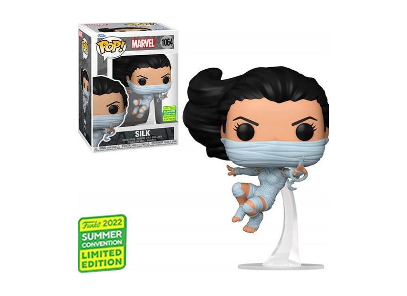 Funko Pop! Marvel Silk Swinging #1064 Spider-Man SDCC 2022 Summer Con Exclusive
