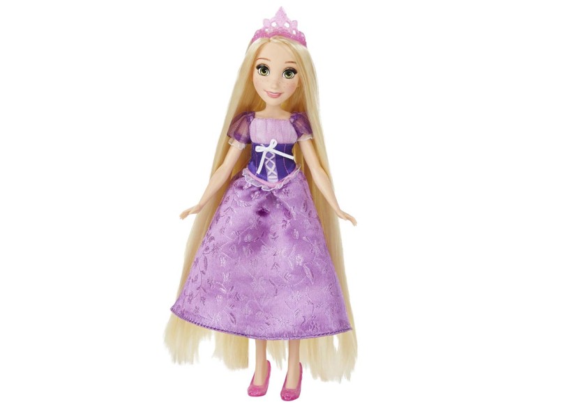 Boneca Princesas Disney Lindos Penteados Rapunzel Hasbro