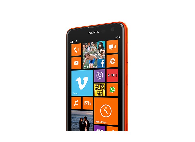 Smartphone Nokia Lumia 625 Câmera Desbloqueado Wi-Fi
