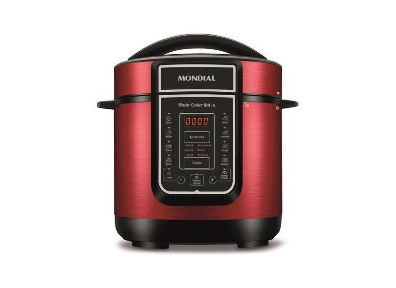 Panela De Pressão Master Cooker 3l Pe-41 Vermelha - 220v PE-41