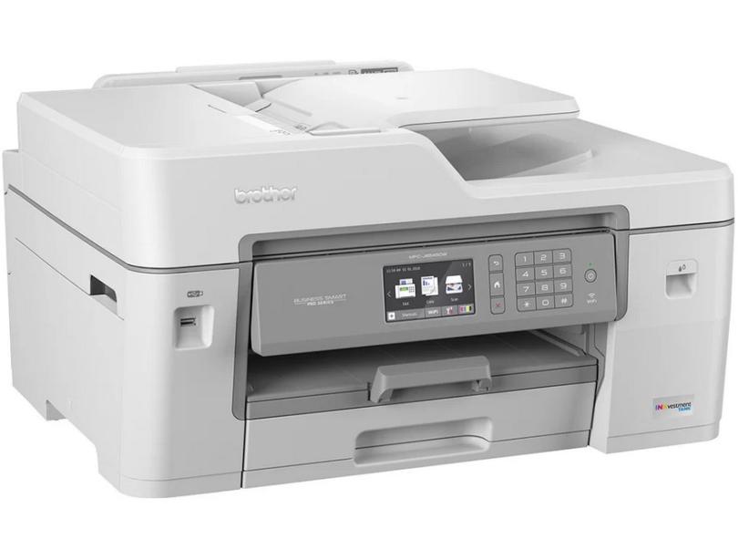 Impressora Multifuncional Brother MFC- J6545DW Jato de Tinta Colorida Sem Fio