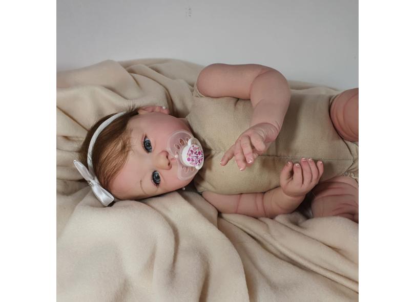Bebê Reborn Menina Detalhes Reais Bebê Barato Com Enxoval