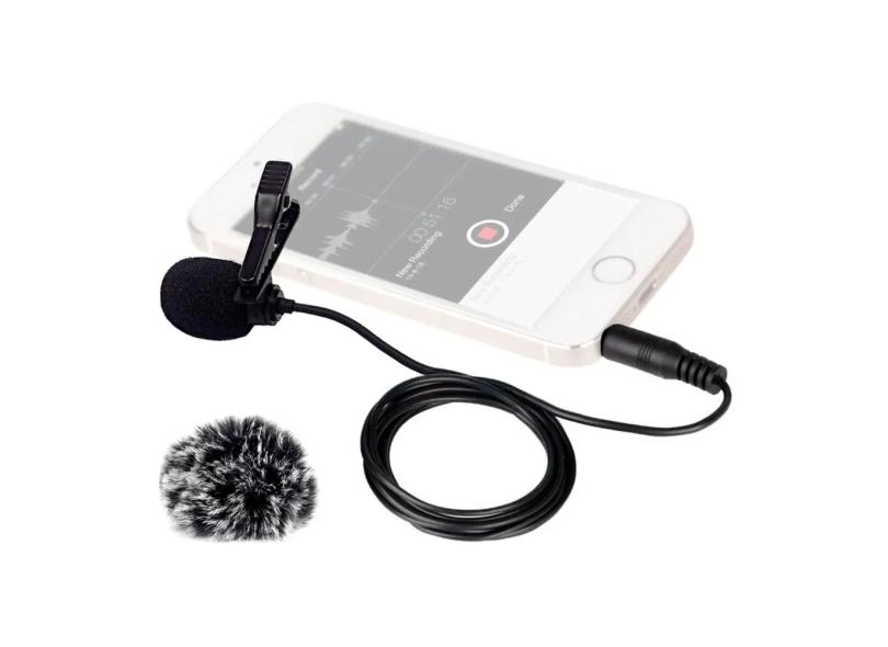 Microfone de Lapela 5m para Celular Cômica CVM-V01SP