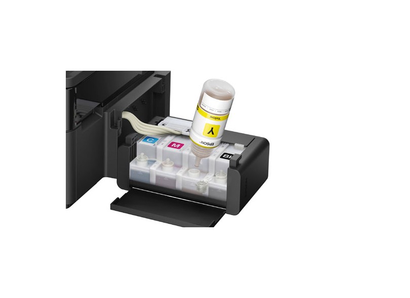Multifuncional Epson L555 Tanque de Tinta Colorida Sem Fio