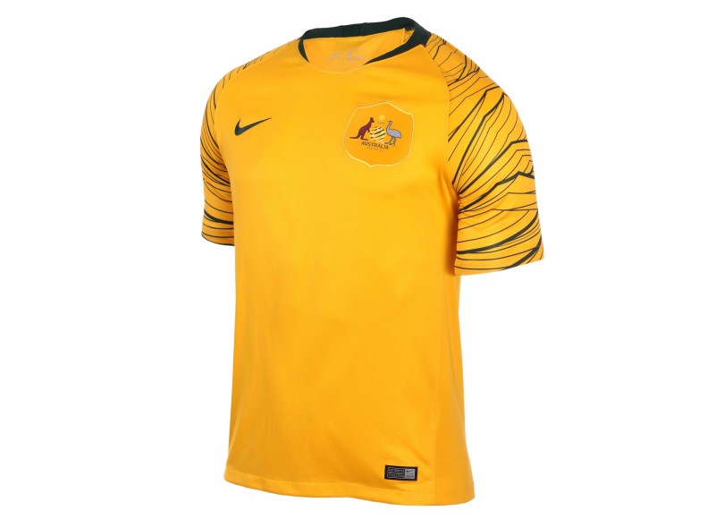 Camisa Torcedor Austrália I 2018/19 sem Número Nike
