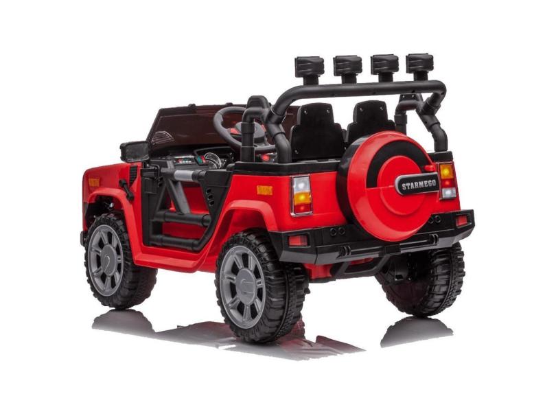 Carrinho Elétrico Infantil Jipe Mini 12V Off Road Vermelho