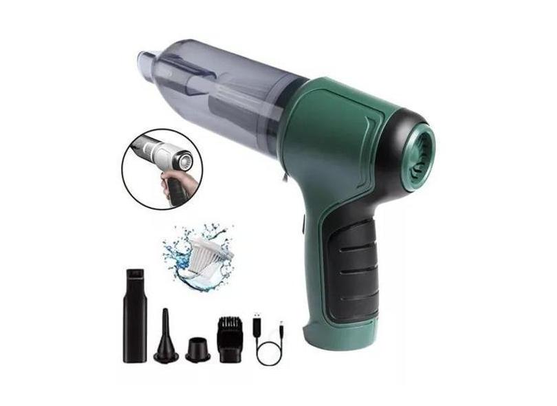 Bivolt E Eficiente: Mini Soprador Aspirador Pó 3 Em 1