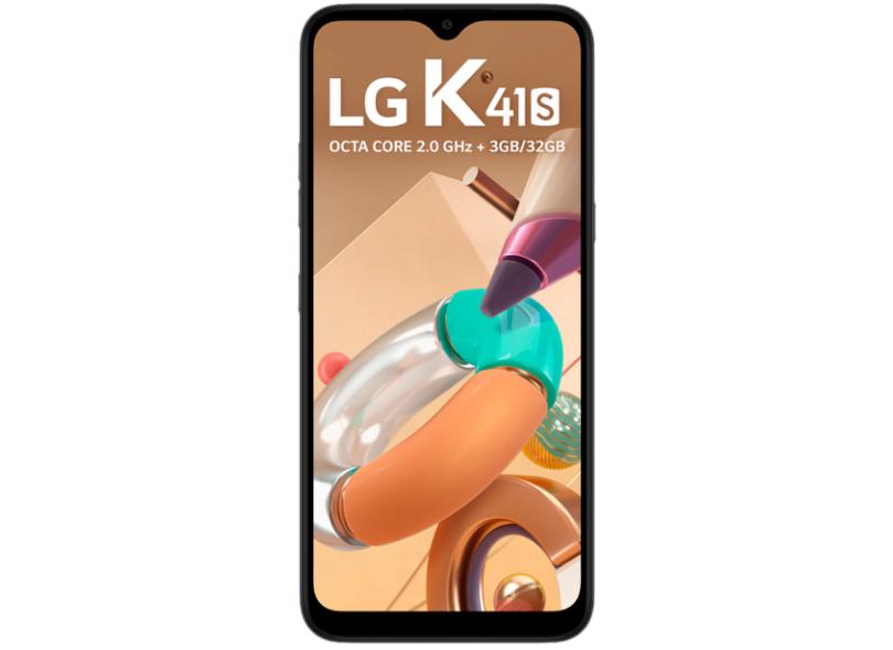 Smartphone LG K41S LMK410BMW 32GB Câmera Quádrupla Android 9.0 (Pie)
