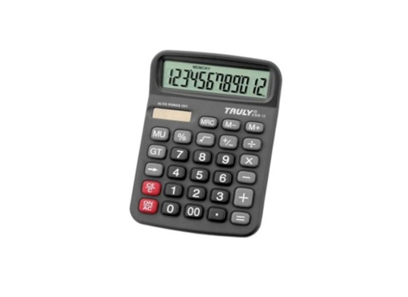 Calculadora de Mesa Truly 836B-12