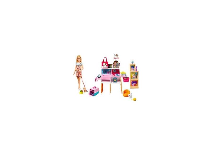 Barbie - Boneca Barbie Pet Shop - Mattel - Loja Virtual